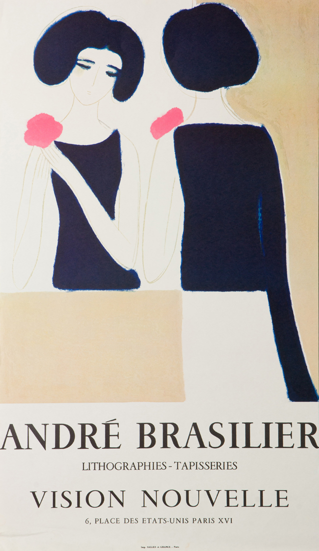 Appraisal: EXHIBITION POSTER AFTER ANDRE BRASILIER After Andre Brasilier French b