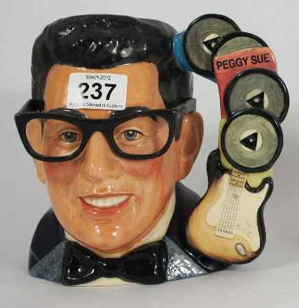 Appraisal: Royal Doulton Large Character Jug Buddy Holly D Limited Edition