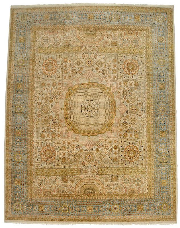 Appraisal: Indo Persian Carpet mid late th century medallion and overall