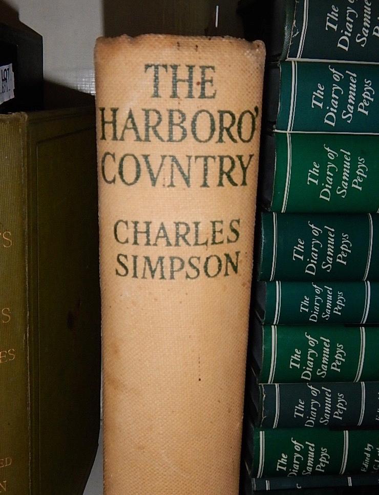 Appraisal: Simpson Charles The Harboro' Country published by John Lane the