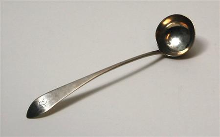 Appraisal: Dundee - a Scottish provincial cream ladle Edward Livingstone marked