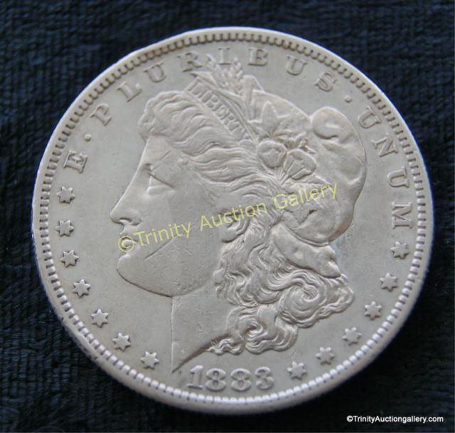 Appraisal: -S Morgan Silver Dollar Coin A semi key date Morgan