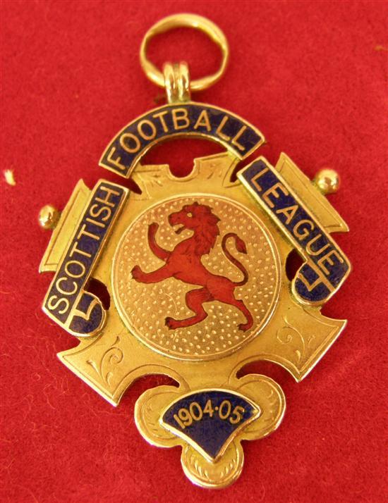 Appraisal: Scottish Football League gold medal nd division Clyde FC -