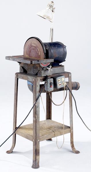 Appraisal: ROCKWELL-DELTA Stationary sander mounted to base serial number - Provenance