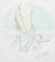 Appraisal: Image by Salvador Dali Spanish - Limited edition color etching