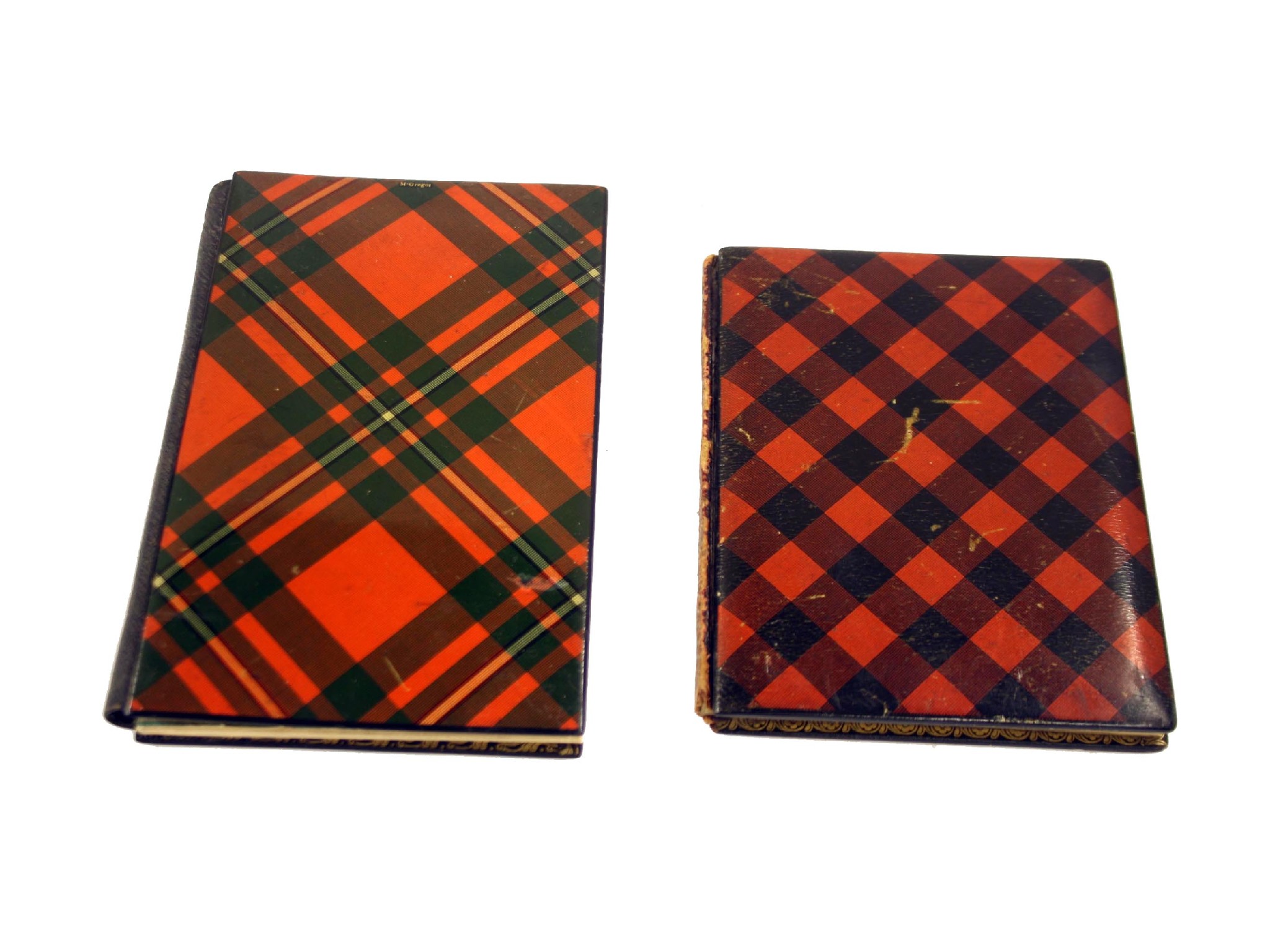 Appraisal: Tartan ware - McGregor pattern 'Environs of Edinburgh' book x