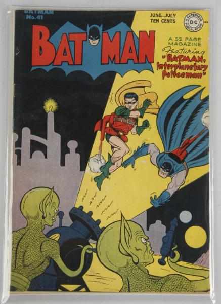 Appraisal: Batman Comic No Description A very nice flat issue with