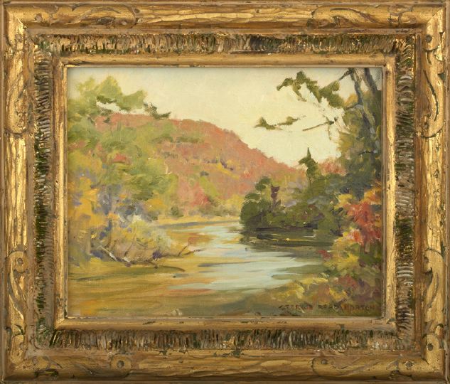 Appraisal: Georgie Read Barton Canadian American - Autumn Landscape - Prince