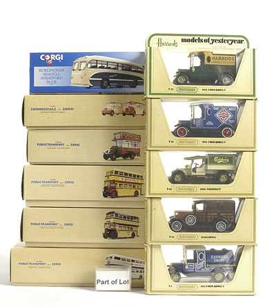 Appraisal: Corgi Models of Yesteryear group - Corgi th Anniversary Premier