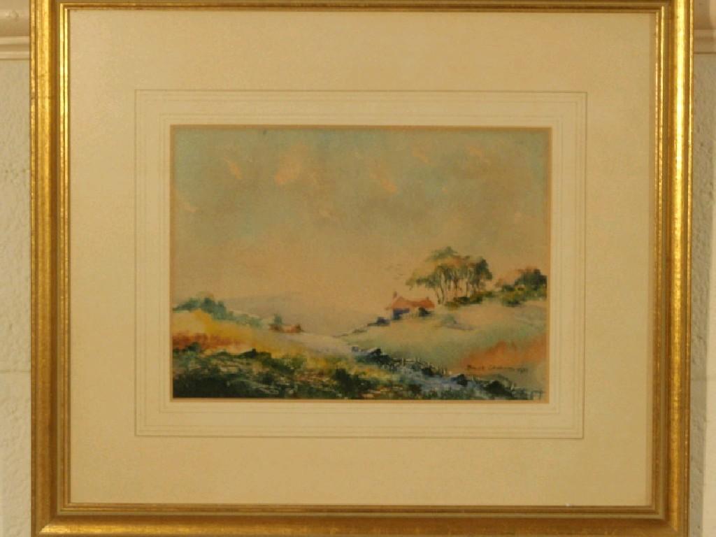 Appraisal: Bruce Griffiths Cottage landscape - summer another by the same