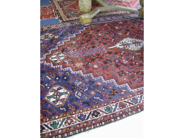 Appraisal: HANDMADE RUG - SHIRAZ - X