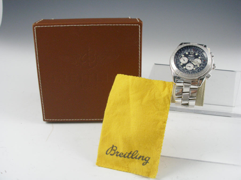 Appraisal: Breitling J Professional B- Chronograph No on back of k