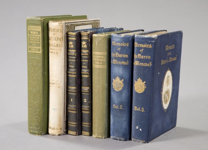 Appraisal: Collection of Approximately Sixteen Volumes related to literature including Stevenson's