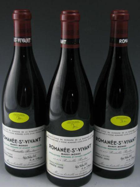 Appraisal: Romanee-Conti Romanee-St Vivant Marey-Monge RP