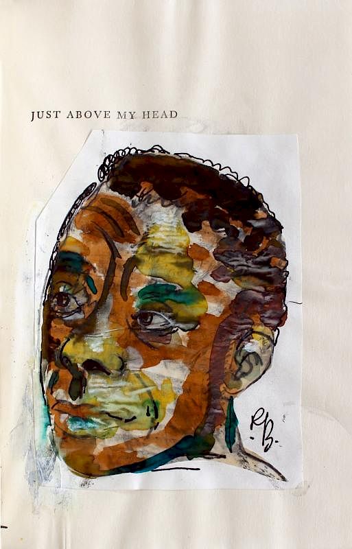 Appraisal: Romare Bearden American - Watercolor Portrait of Author James Baldwin