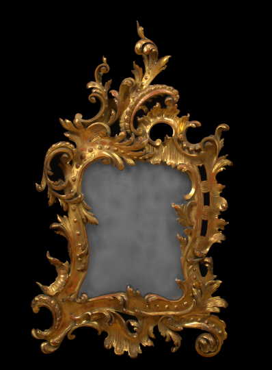 Appraisal: Spectacular Italian Giltwood Looking Glass third quarter th century in