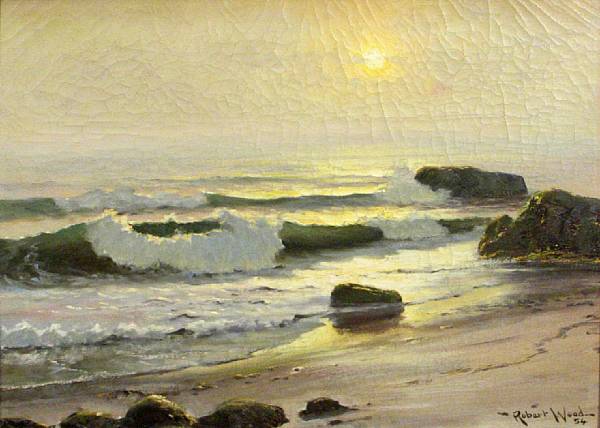 Appraisal: Robert William Wood American British - Sparkling Sea signed and