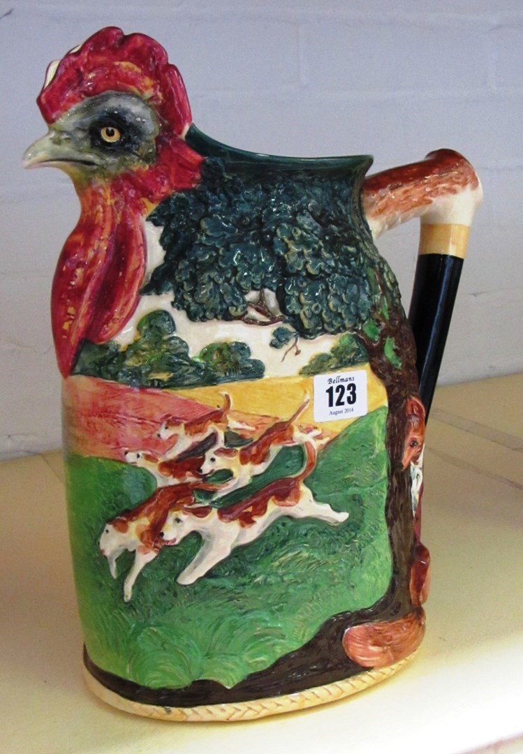 Appraisal: A Royal Doulton pottery jug c detailed to underside 'M