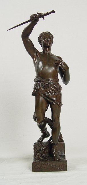 Appraisal: LAPORTE Emile Henri French - ''Honor Et Patria'' War Bronze