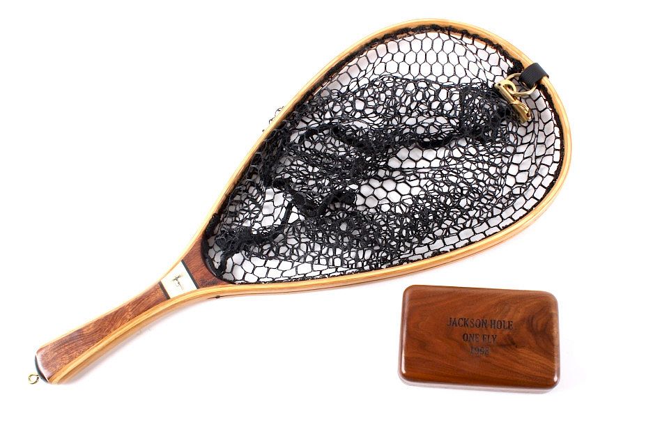 Appraisal: Brodin Jackson Hole One Fly Custom Net and Fly Box