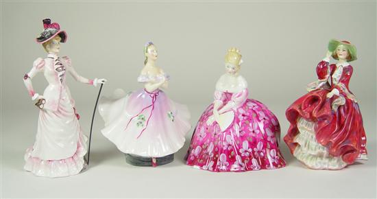 Appraisal: Four Royal Doulton Figurines high Ascot limited edition for the