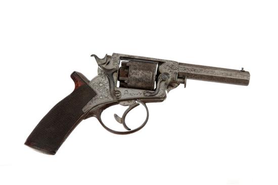 Appraisal: ENGRAVED AND CASED TRANTER PATENT REVOLVER Marked for Edwards and