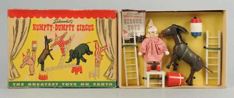 Appraisal: Schoenhut Humpty Dumpty Circus Set American Set is in unused