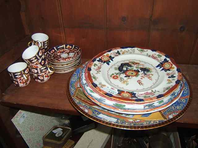 Appraisal: A SET OF SIX ROYAL CROWN DERBY IMARI PATTERN COFFEE