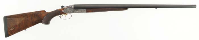 Appraisal: RARE MARHOLDT-PETERLONGO DBL RIFLE DBL BBL SHOTGUN Cal Winchester ga