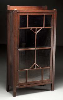 Appraisal: Arts Crafts Single Door Mission Bookcase Mission Oak Two Door