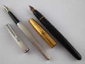 Appraisal: A mixed lot comprising two Waterman fountain pens both with