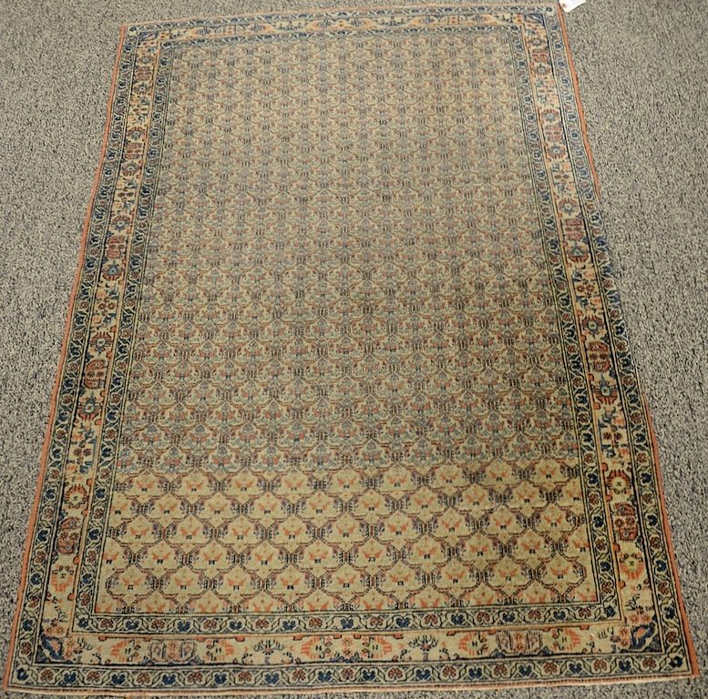 Appraisal: Oriental throw rug ' x ' Provenance Estate from Park