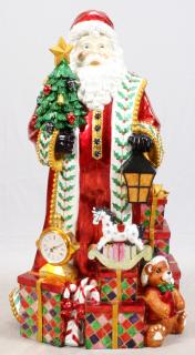 Appraisal: CHRISTOPHER RADKO SANTA CLAUS FIGURE CHRISTOPHER RADKO SANTA CLAUS FIGURE