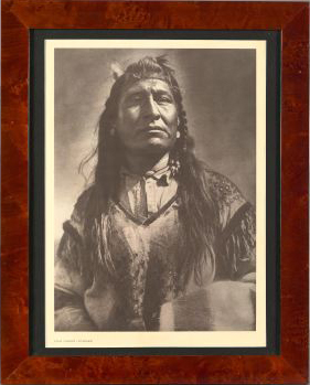 Appraisal: After Edward Sheriff Curtis American - New Chest - Piegan