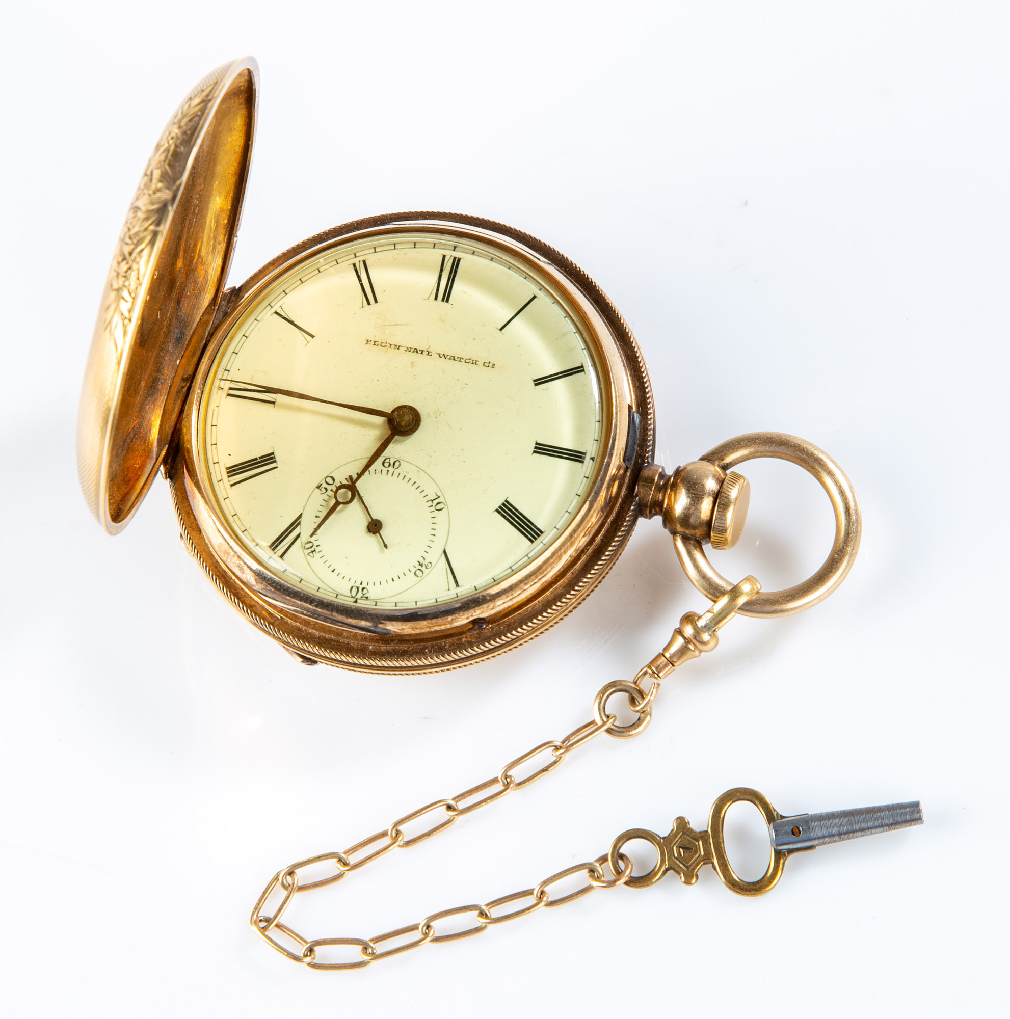 Appraisal: K GOLD ELGIN POCKET WATCH grams