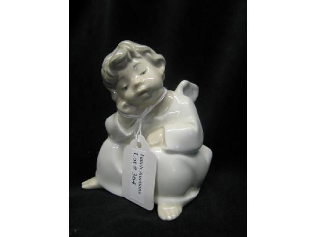 Appraisal: Lladro Figurine Cherub Dreaming tall excellent