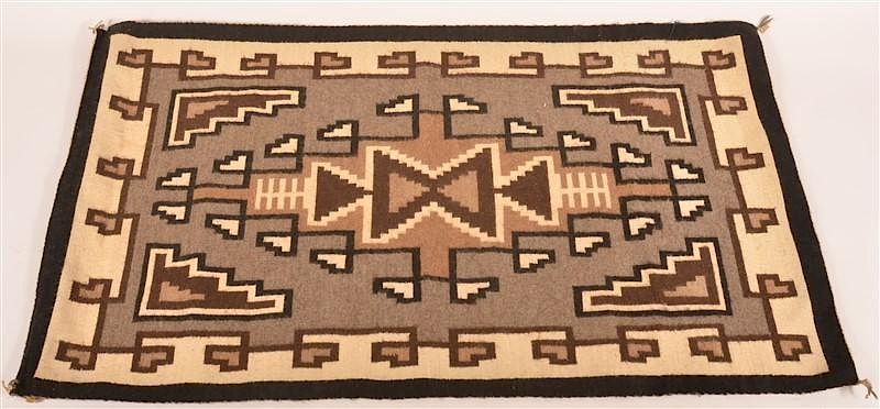 Appraisal: Very Fine Contemporary Navaho Textile Very Fine Contemporary Navaho Textile