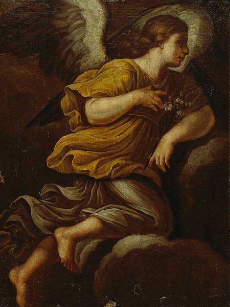 Appraisal: Lombard School th Century A study of an angel oil