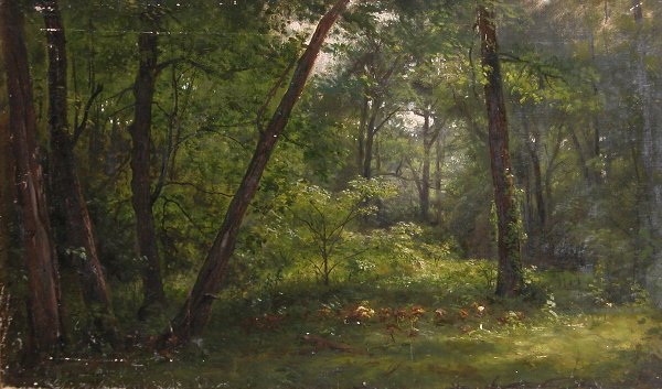 Appraisal: Forest Glade Scalp Level Hetzel George American - oil on