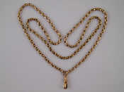 Appraisal: A yellow metal tests carat gold antique chain approx cm