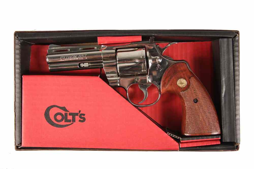 Appraisal: REVOLVER - Colt Magnum Python six shot revolver s n