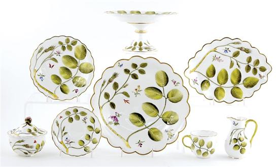 Appraisal: Royal Worcester porcelain dessert service The Blind Earl pattern consisting