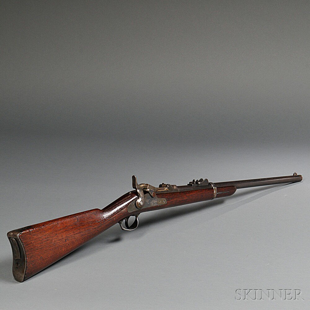 Appraisal: Model Trapdoor Carbine c - walnut stock with very light