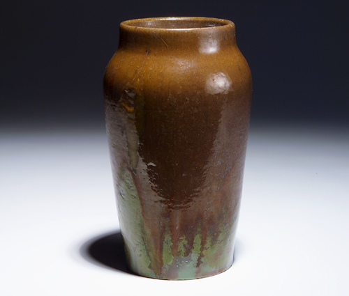 Appraisal: W J WALLEY Vase for the Worcester State Hospital covered