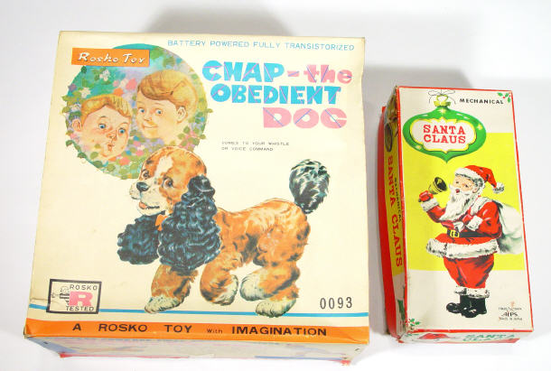 Appraisal: Boxed Rosko 'Chap The Obedient Dog' toy and a boxed