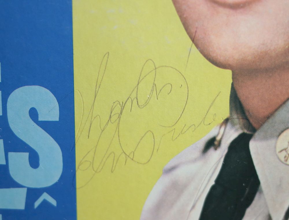 Appraisal: Elvis Presley GI Blues Album Signed A signed copy of