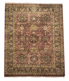 Appraisal: Hand knotted Indo-Mashad wool carpet having a full field of