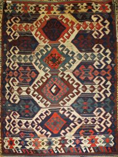 Appraisal: th c Karakecili kilim Marla Mallett cloth label from Balikiser