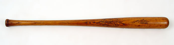 Appraisal: 'S LOUISVILLE SLUGGER SIGNED GAME USED BAT Lewis Fonseca model