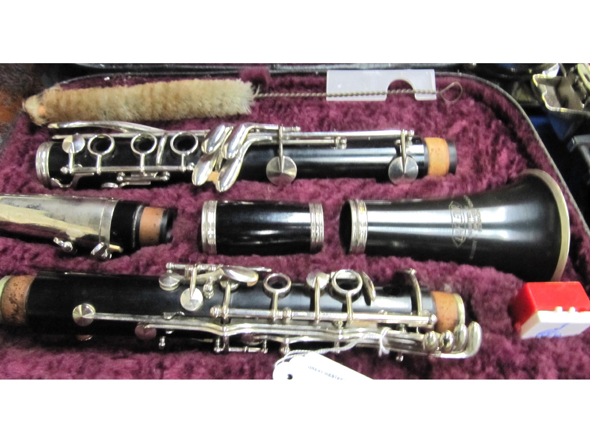 Appraisal: A clarinet by Boosey Hawkes in case